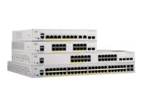 Cisco Catalyst 1000-8T-2G-L - Commutateur - Géré - 8 x 10/100/1000 + 2 x SFP Gigabit combo (liaison montante) - Montable sur rack - remanufacturé C1000-8T-2G-L-RF