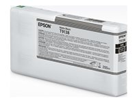Epson T9138 - 200 ml - noir mat - original - cartouche d'encre - pour SureColor SC-P5000 STD Spectro, SC-P5000 Violet, SC-P5000 Violet Spectro C13T91380N
