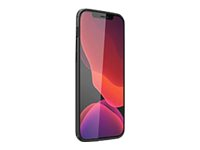 DLH DY-PS4503 - Coque de protection pour téléphone portable - silicone - noir - pour Apple iPhone 12, 12 Pro DY-PS4503